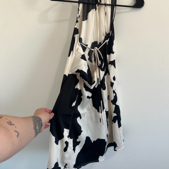 Urban Outfitters Cow Print Mini Dress - Picture 9 of 12